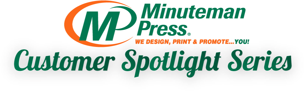 Customer Spotlights - Minuteman Press (1000x335), Png Download