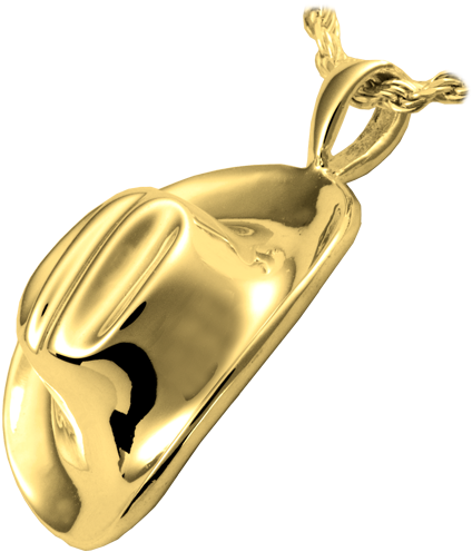 Wholesale Cremation Jewelry - Sterling Silver Cremation Jewelry - Cowboy Hat Necklace (500x500), Png Download