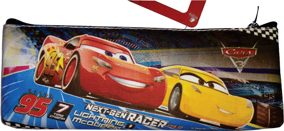 Flat Pencil Bag Disney Cars - Disney Cars 'lightning' Fleece Blanket - Large Print (1000x1000), Png Download