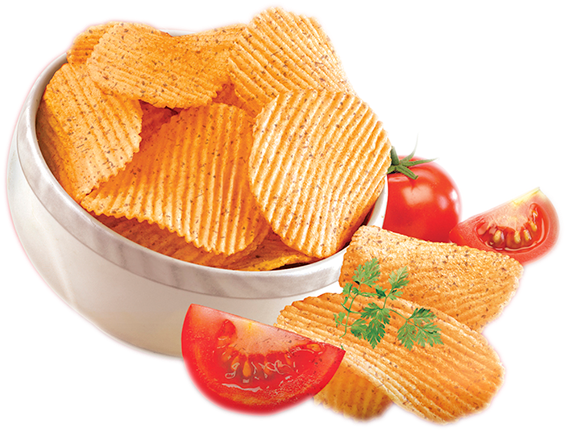 Tomato Chips Flavours - Potato Chips Tomato Flavour (500x375), Png Download