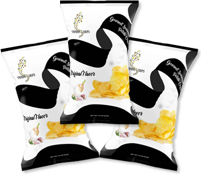 Food Symphony Chips - Potato Chip (400x550), Png Download