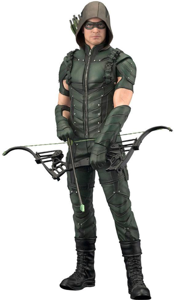 Arrow Tv Series Green Arrow Artfx Statue - Artfx+ Statue: Green Arrow (600x600), Png Download
