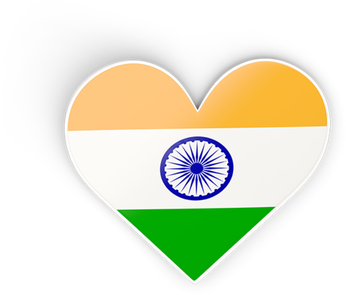 Illustration Of Flag Of India - India Flag Sticker Png (640x480), Png Download
