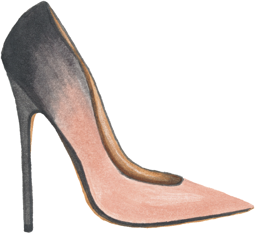 High-heeled Shoe (1024x1280), Png Download