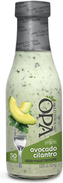Dressings - Opa Avocado Cilantro Dressing (225x610), Png Download