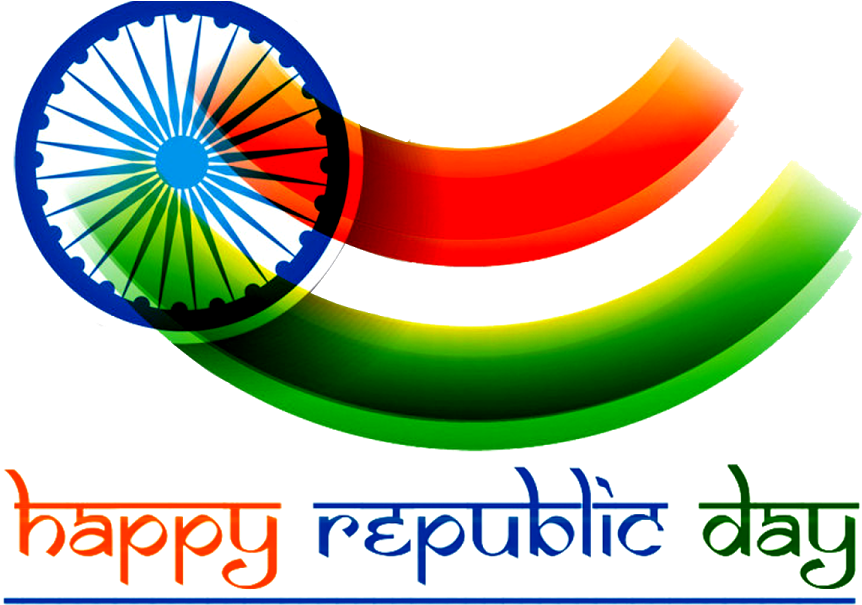 Indian Flag Png Download - Happy Republic Day Hd (1200x630), Png Download