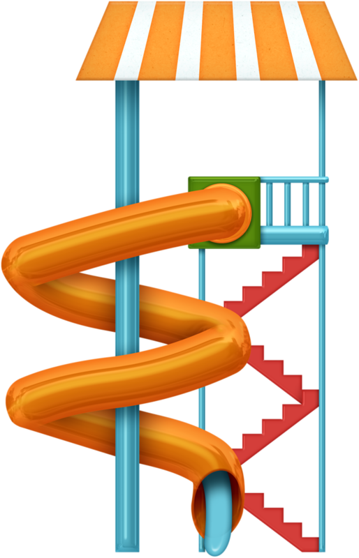Slide Png Pinterest Clip - Water Slide Clipart Transparent (514x800), Png Download