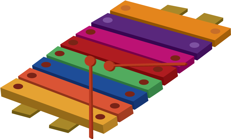 Xylophone Alphabets - Glockenspiel (1000x1000), Png Download