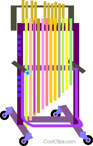 Xylophone Royalty Free Vector Clip Art Illustration - Graphic Design (304x480), Png Download