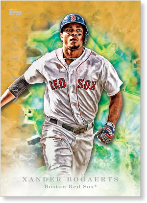 Xander Bogaerts 2017 Topps Inception Baseball Poster - Car (500x500), Png Download