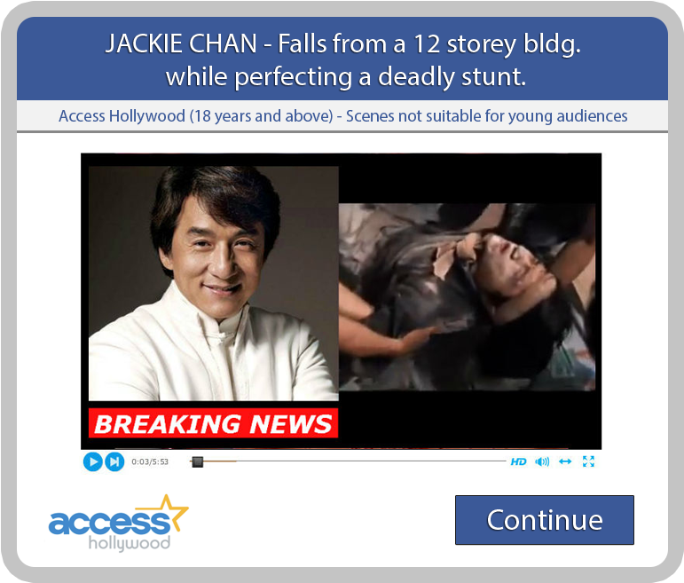 Jackie Chan Accident (791x671), Png Download
