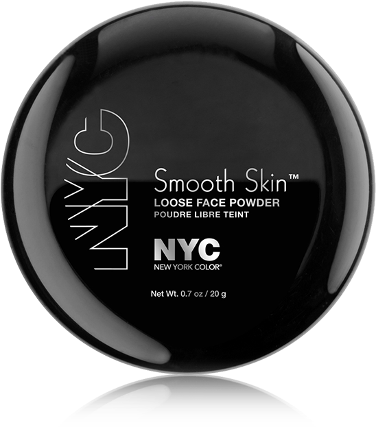 Nyc Smooth Skin Loose Face Loose Powder - Naturally (736x858), Png Download