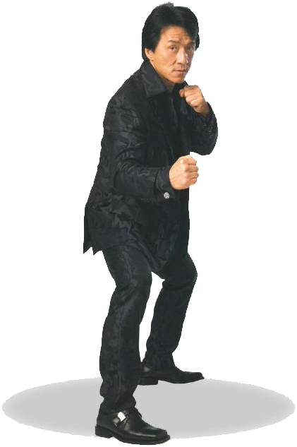 Jackie Chan Png Clipart - Jackie Chan Full Body (541x656), Png Download