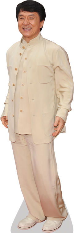 Jackie Chan Cardboard Cutout - Jackie Chan Cut Out (363x757), Png Download