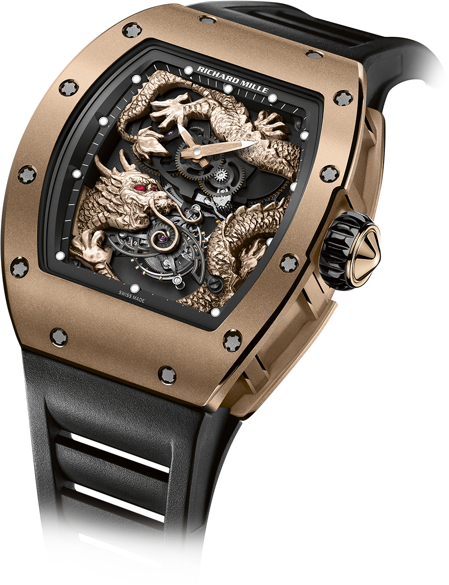 Richard Mille Jackie Chan Dragon (1000x1268), Png Download