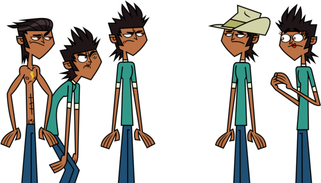 Action Movies And Kickboxing - Total Drama Season 5 (640x360), Png Download