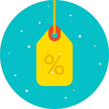 Tag Sale Icon 360x360download - Sale Tag Icon (360x360), Png Download