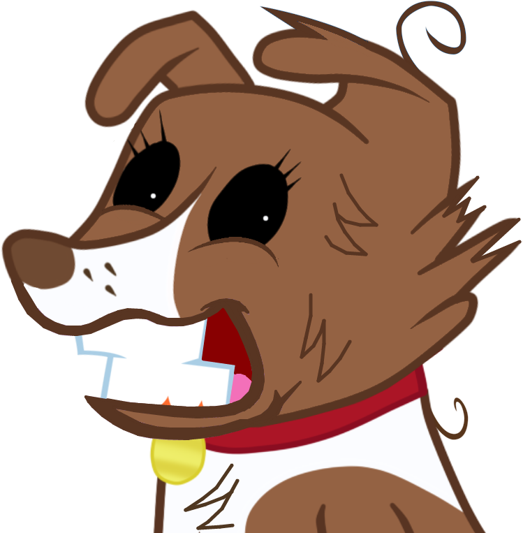 Bad Edit, Crazy Face, Creepy, Edit, Faic, Gritted Teeth, - Dog (960x810), Png Download