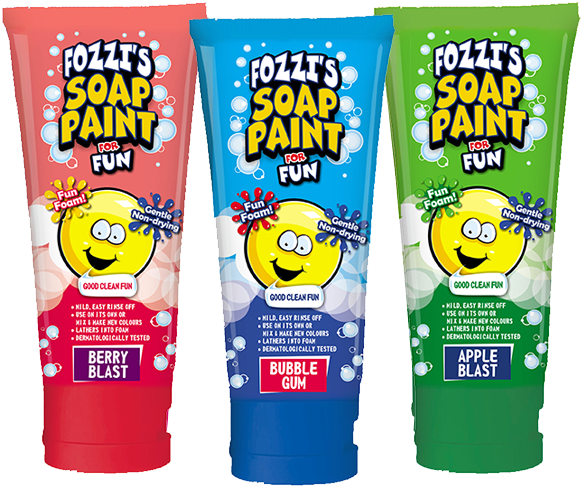 Fozzis Soap Paint For Fun - Fozzi Foam (600x600), Png Download