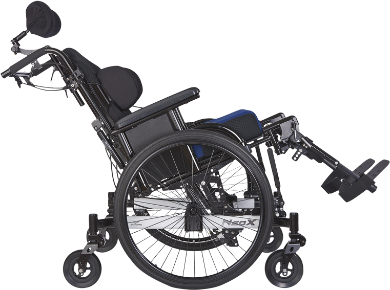 Adp Now Has A New Category 5 Adult Manual Dynamic Tilt - Tilted Wheelchair (800x605), Png Download