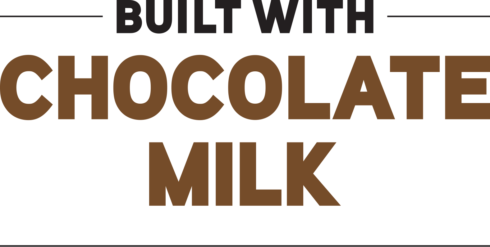 Jacksonville Team Chocolate Milk Athlete Becomes First - Team Chocolate (1577x796), Png Download