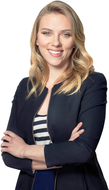 Scarlett Johansson Png Transparent Image - Scarlett Johansson Transparent Png (500x758), Png Download