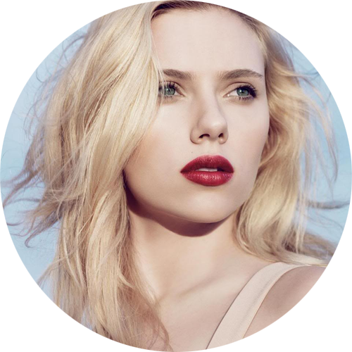 Scarlett Johansson By Craig - Scarlett Johansson (500x500), Png Download