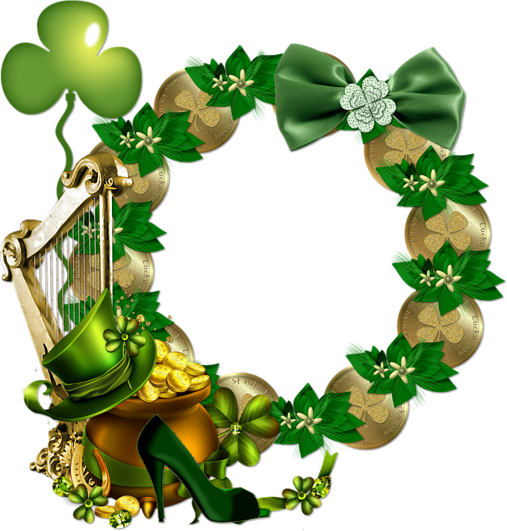 Clusterfairyeaster Clusterframe Irish Prinsess Clusterframedog - Michael Jackson Saint Patrick's Day (715x749), Png Download