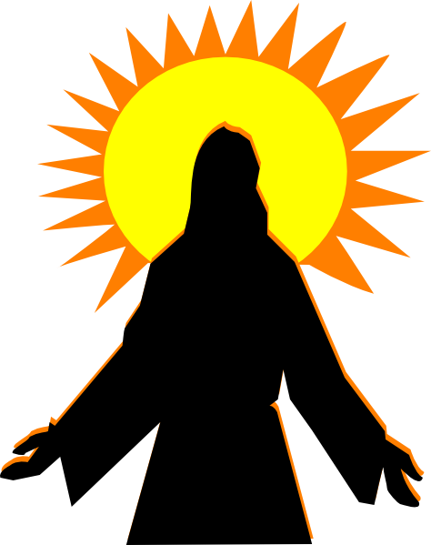 Faith Arise Sunrise Clip Art At Clker - Govt New Law College Indore Logo (474x599), Png Download
