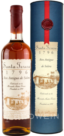 Santa Teresa 1796 Ron Antiguo De Solera Rum 750ml - Santa Teresa 1796 Ron Antiguo De Solera Dark Rum (449x449), Png Download