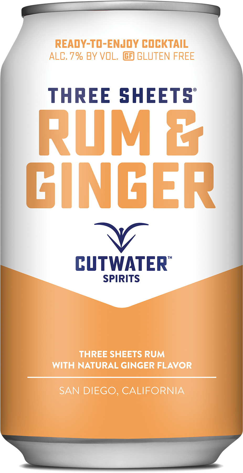 Png - 1 - 1 Mib - Cutwater Spirits Cutwater Three Sheets Rum & Ginger (1100x1956), Png Download