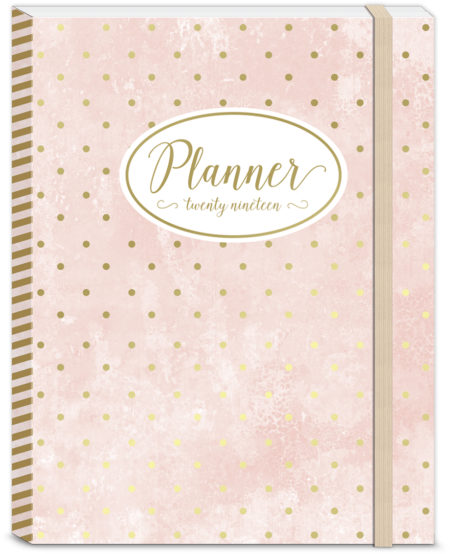 2019 Pink Dot Planner - Molly & Rex Planner (1200x1200), Png Download