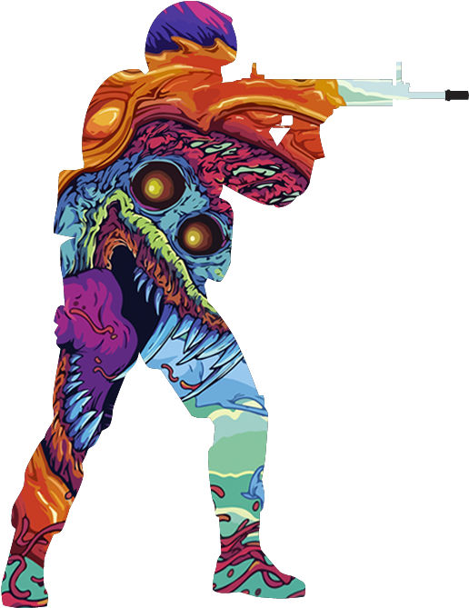 Go Logo Hyper Beast - Illustration (2897x668), Png Download