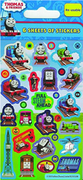 Paper Projects Thomas And Friends Party Pack Stickers - Thomas The Tank Engine (600x600), Png Download