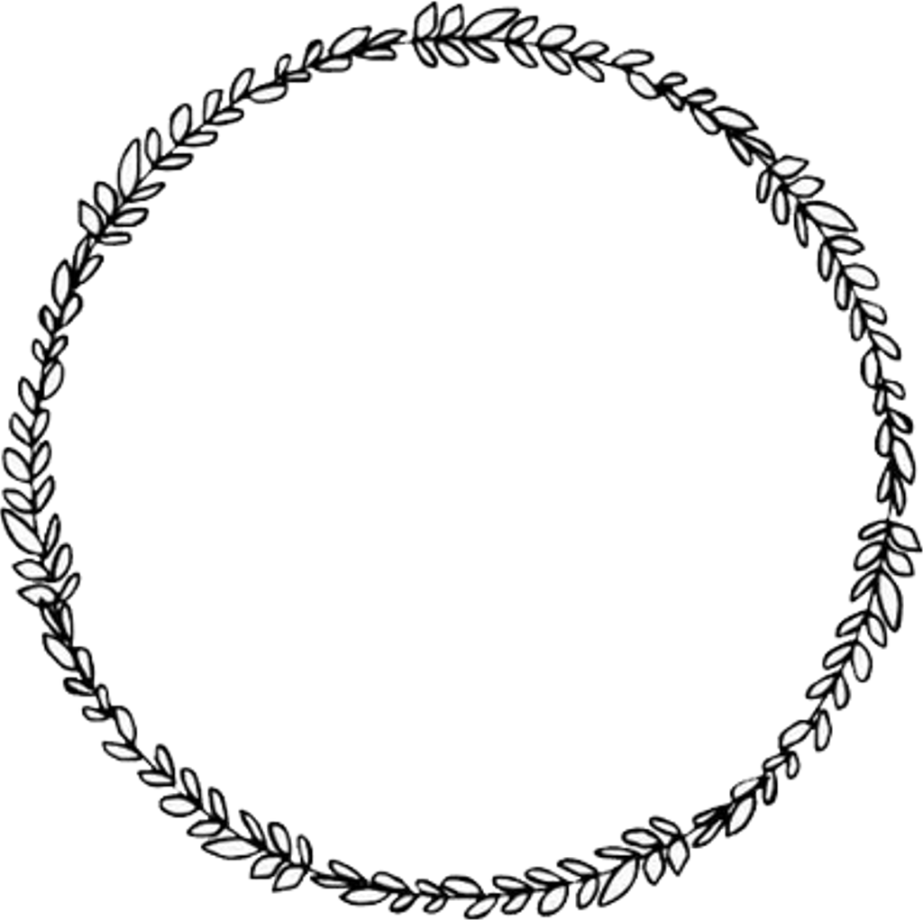 Circle Circulo Black Blanco White Negro Hoja Hojas - Highlights Instagram Love Icons (1024x1021), Png Download
