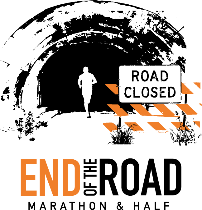 End Of The Road Half Marathon - End Of The Road Marathon (722x742), Png Download