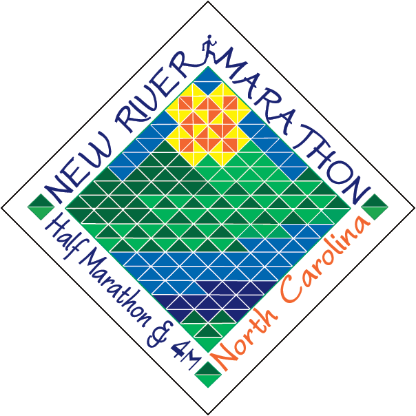 Official Boston Marathon Qualifying Race - New River Marathon (604x604), Png Download