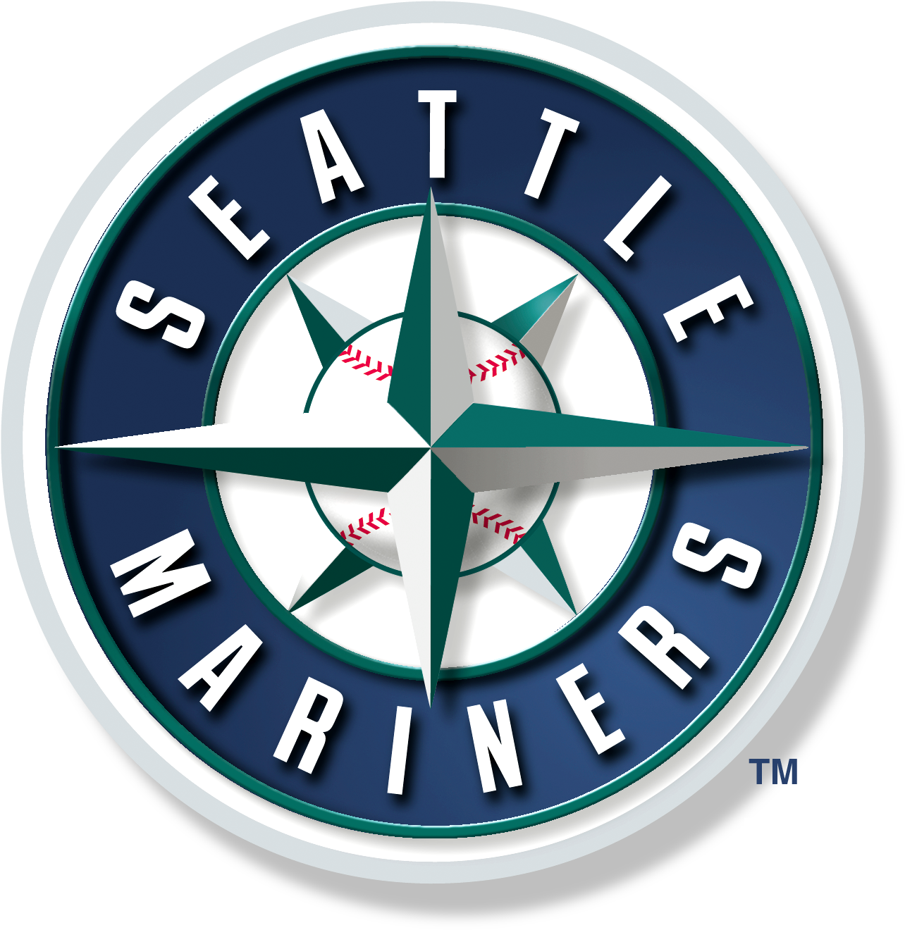 Seattle Mariners Logo Png (1500x1500), Png Download