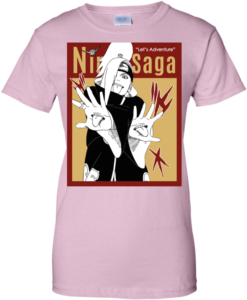This Is Manga Deidara 2 Naruto T Shirt & Hoodie - T-shirt (1024x1024), Png Download