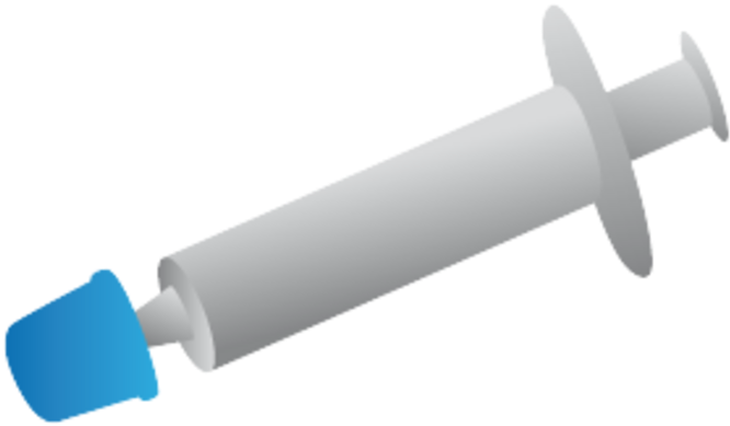 Keratherm®-thermal Grease - Syringe (712x600), Png Download