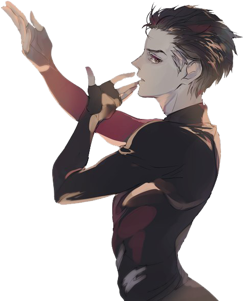 Yuri On Ice Yuri Katsuki Png (600x599), Png Download