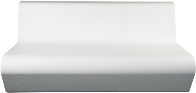 Canapé Lounge Pool Blanc M1 90 X 160 Cm H 68 Cm - Bench (700x700), Png Download