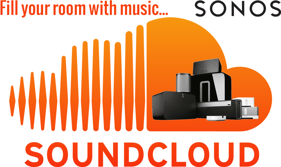Sound Cloud Logo (1000x600), Png Download