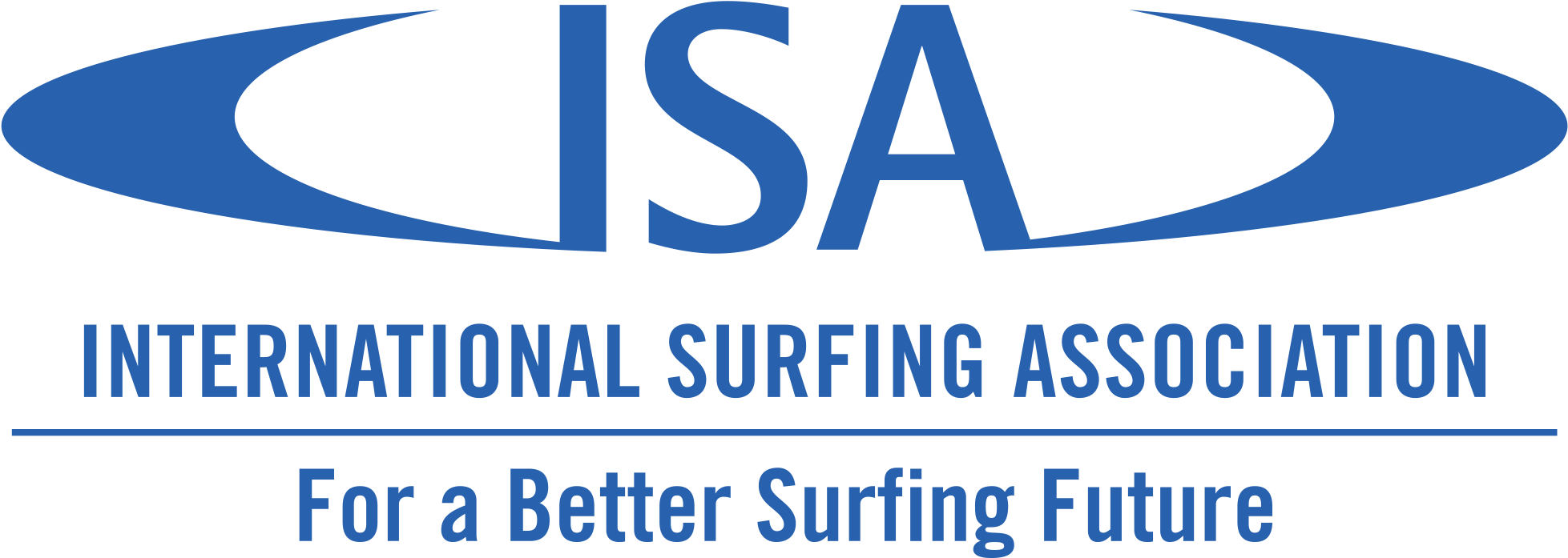 04-august - International Surfing Association Logo (2795x725), Png Download