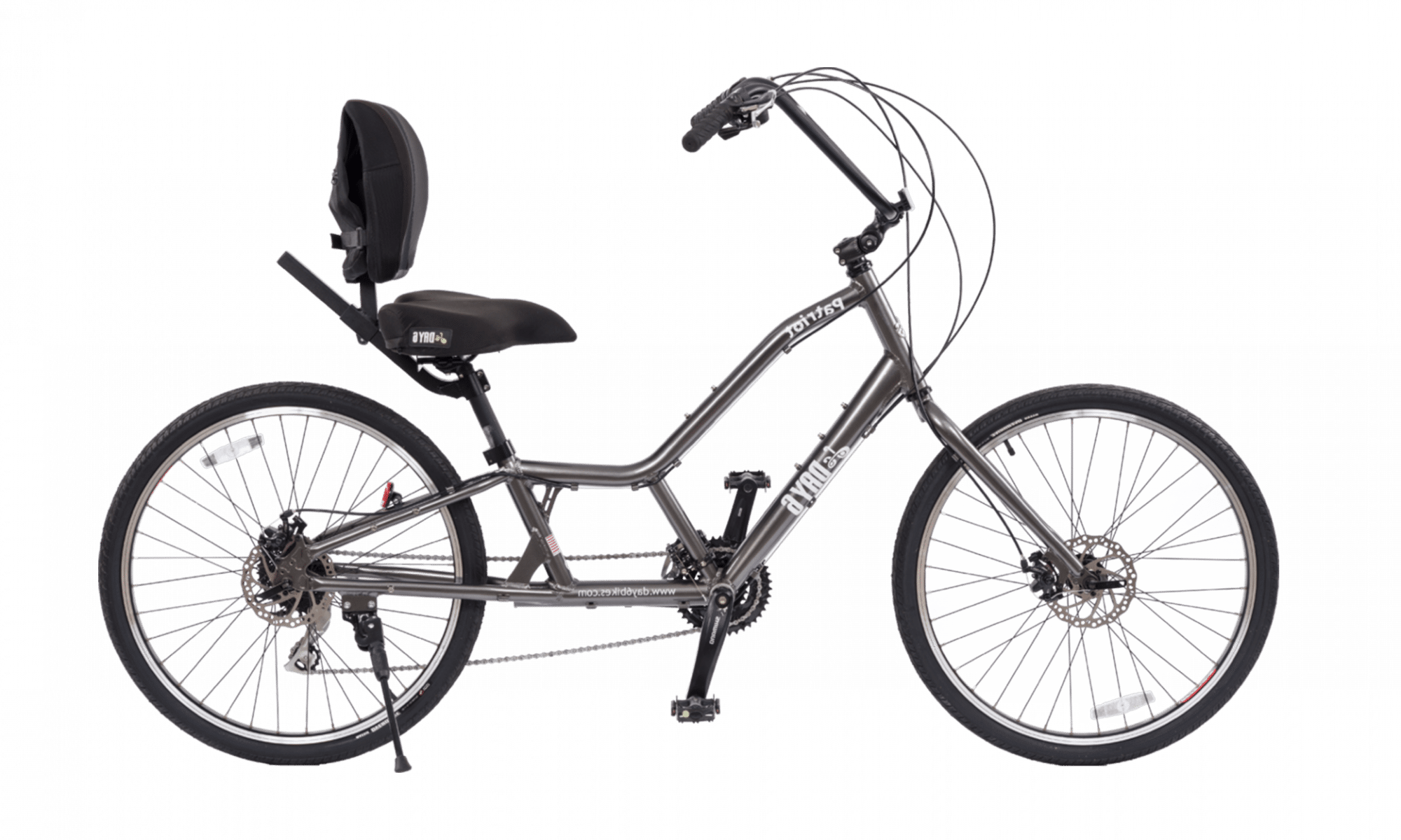 Patriot - Tandem Bicycle (2000x1200), Png Download