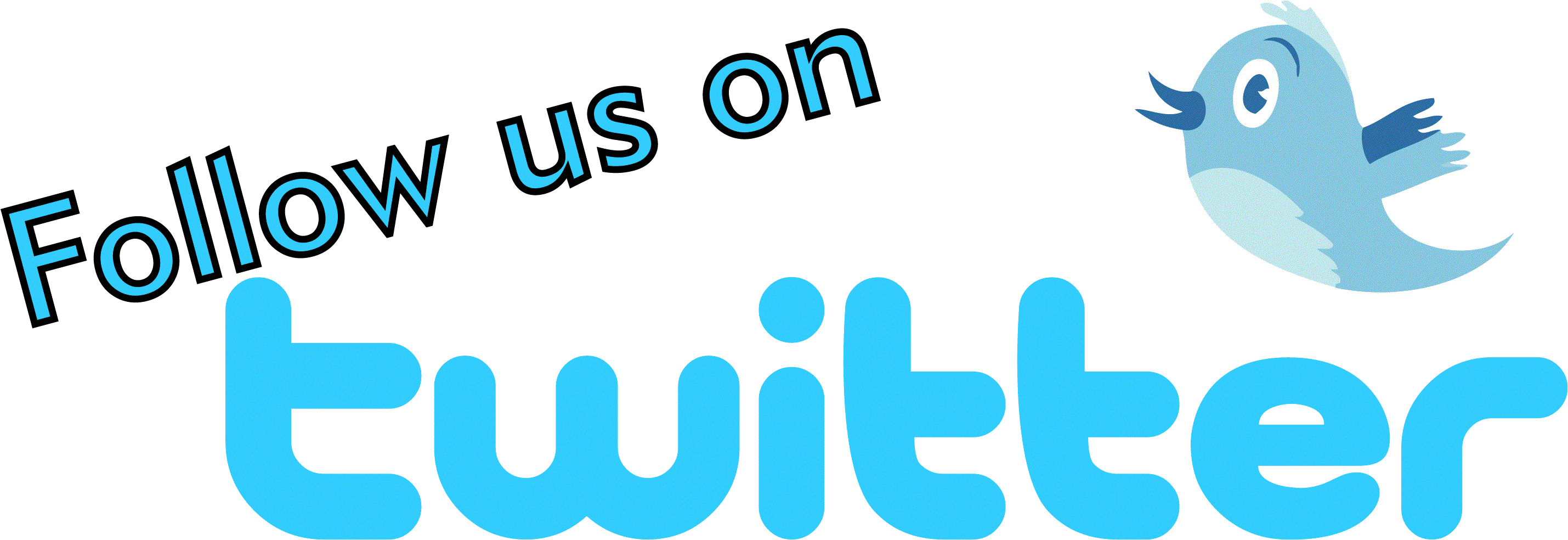 Twitterlogo - Like Us On Twitter Logo (3005x1152), Png Download