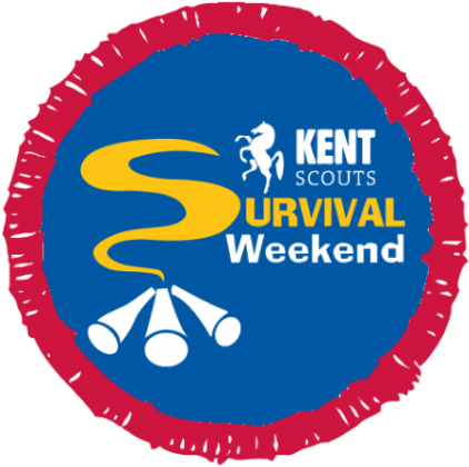 Survival Badge Weekend - Hikes Away Staged Badge (530x750), Png Download