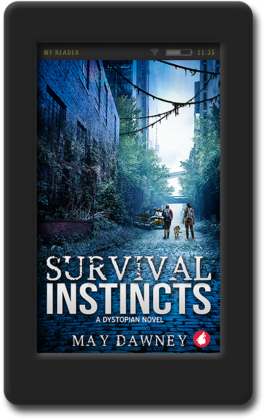 A Dystopian Novel By May Dawney - Survival Instincts: A Dystopian Novel (600x900), Png Download