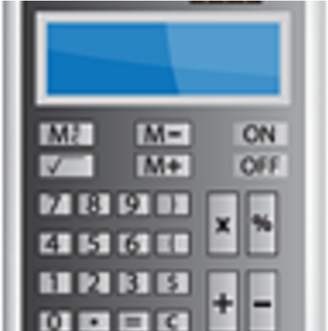 Calculator Clipart Classroom Equipment - Calculator Icon (640x480), Png Download