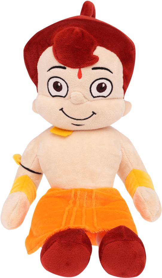 Unisex Chhota Bheem Soft Toy - Stuffed Toy (640x960), Png Download